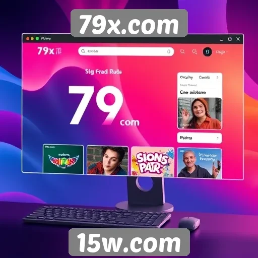 79x.com e sua interface amigável para usuários